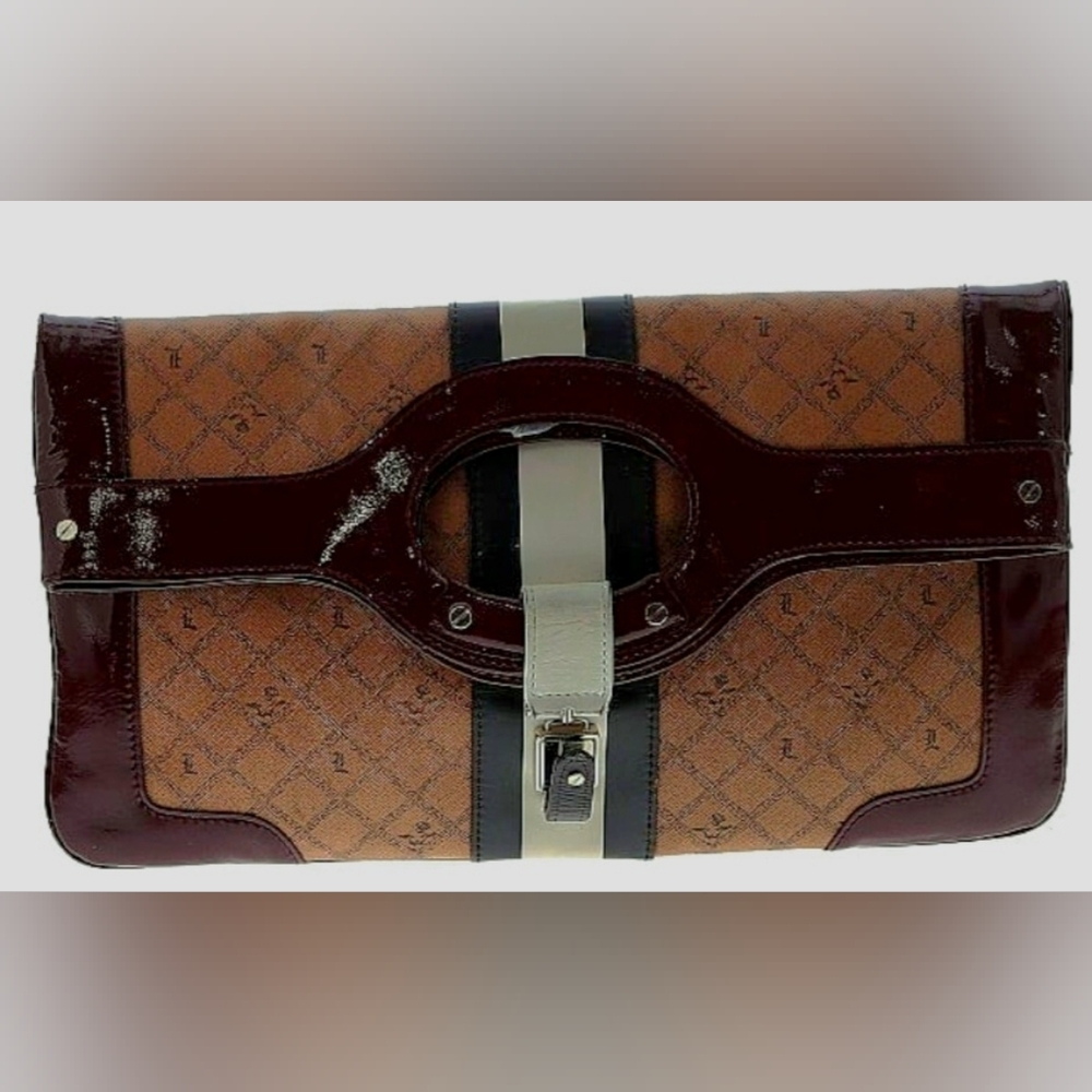 L.A.M.B. Gwen Stefani Carlisle Lipstick Clutch